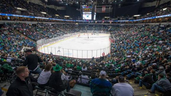NCHC Frozen Faceoff Semifinals at Xcel Energy Center