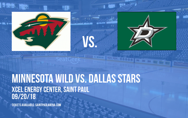 NHL Preseason: Minnesota Wild vs. Dallas Stars at Xcel Energy Center