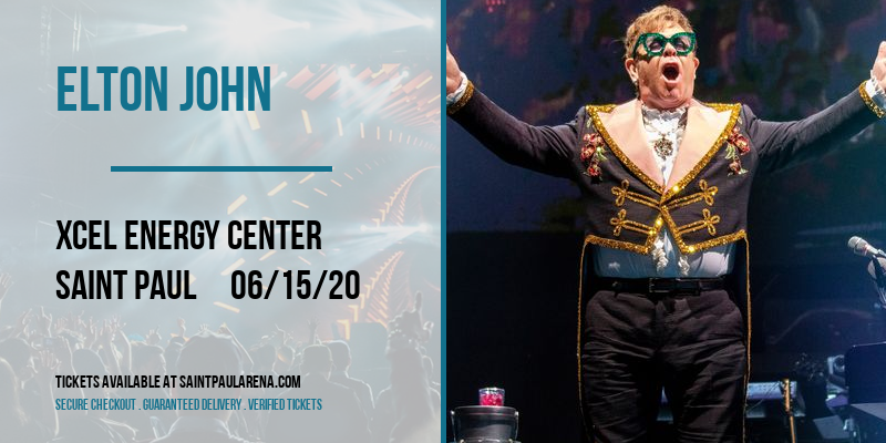 Elton John at Xcel Energy Center tickets Elton John at Xcel Energy Center