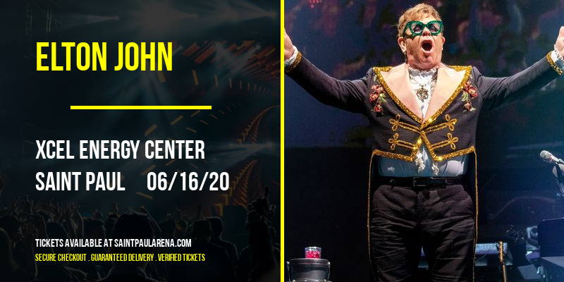 Elton John at Xcel Energy Center tickets Elton John at Xcel Energy Center