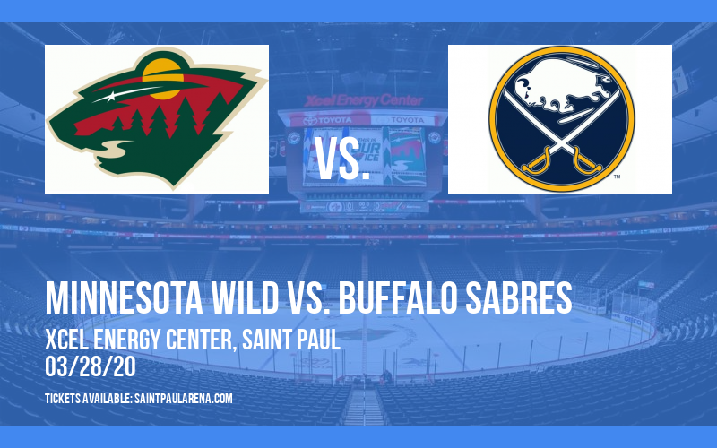 Minnesota Wild vs. Buffalo Sabres at Xcel Energy Center tickets Minnesota Wild vs. Buffalo Sabres at Xcel Energy Center
