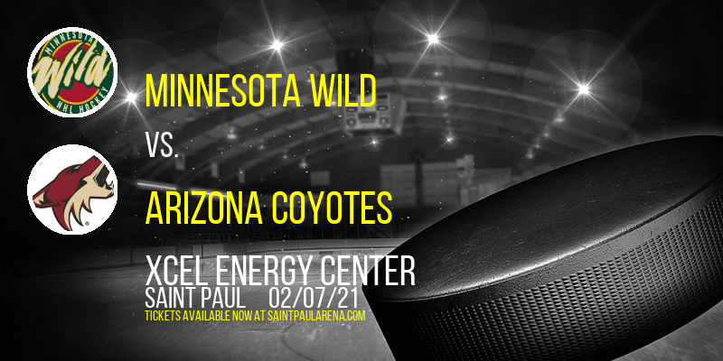 Minnesota Wild vs. Arizona Coyotes at Xcel Energy Center tickets Minnesota Wild vs. Arizona Coyotes at Xcel Energy Center