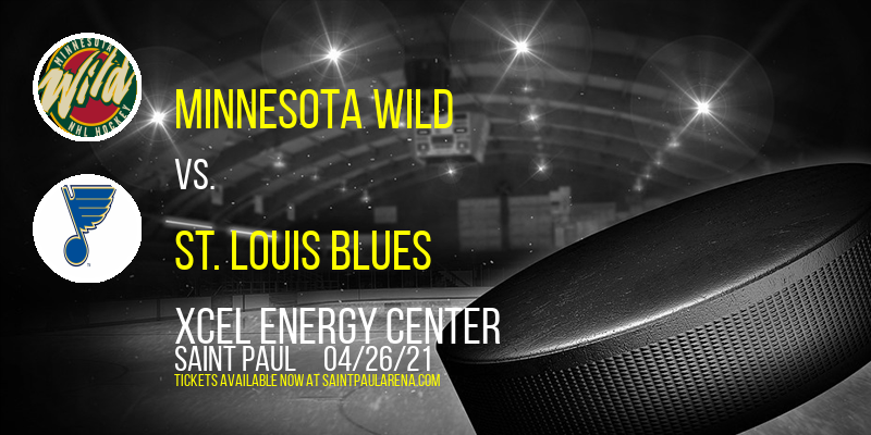 Minnesota Wild vs. St. Louis Blues at Xcel Energy Center tickets Minnesota Wild vs. St. Louis Blues at Xcel Energy Center