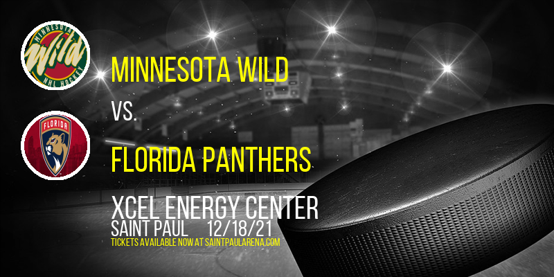 Minnesota Wild vs. Florida Panthers at Xcel Energy Center tickets Minnesota Wild vs. Florida Panthers at Xcel Energy Center