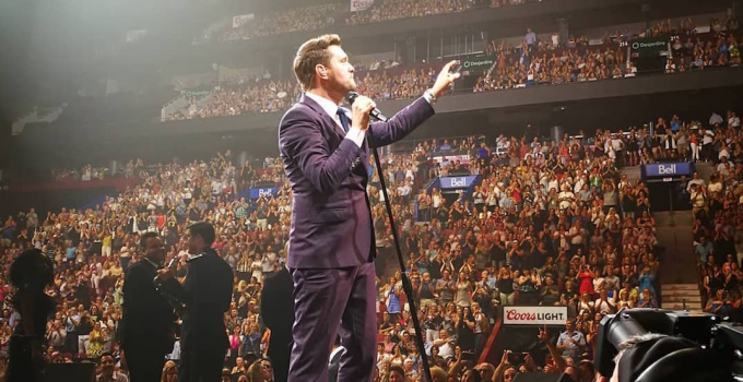 Michael Buble at Xcel Energy Center
