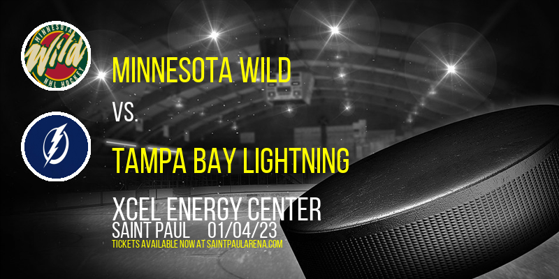 Minnesota Wild vs. Tampa Bay Lightning at Xcel Energy Center