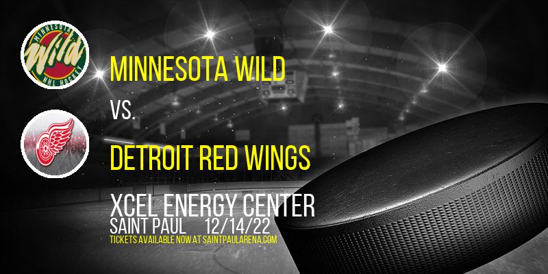 Minnesota Wild vs. Detroit Red Wings at Xcel Energy Center
