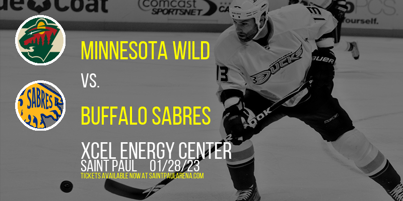 Minnesota Wild vs. Buffalo Sabres at Xcel Energy Center