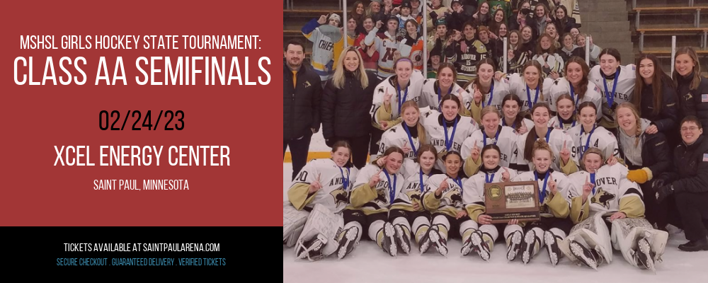 MSHSL Girls Hockey State Tournament: Class AA Semifinals at Xcel Energy Center
