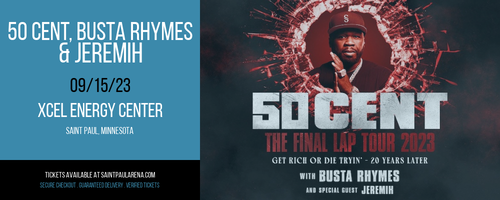 50 Cent, Busta Rhymes & Jeremih at Xcel Energy Center