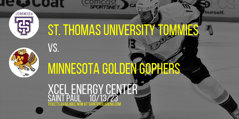 St. Thomas University Tommies vs. Minnesota Golden Gophers at Xcel Energy Center
