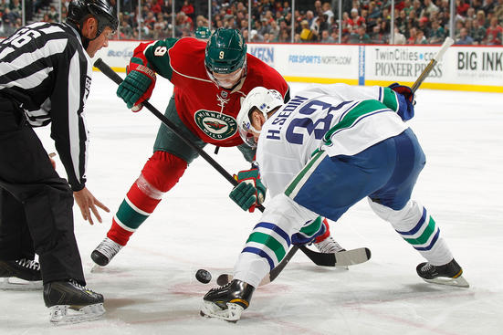 Minnesota Wild vs. Vancouver Canucks at Xcel Energy Center