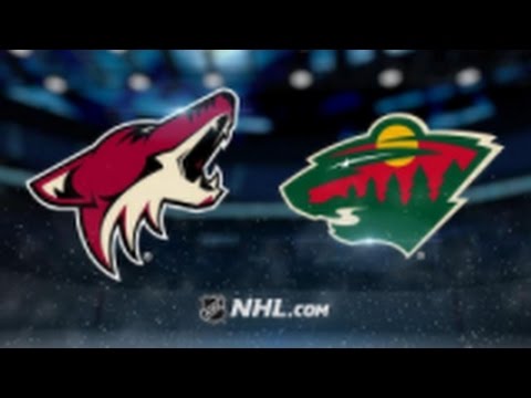 Minnesota Wild vs. Arizona Coyotes at Xcel Energy Center