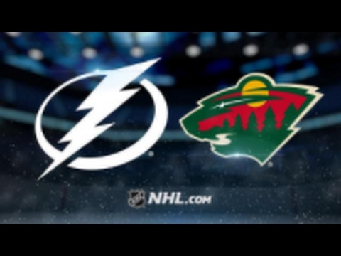 Minnesota Wild vs. Tampa Bay Lightning at Xcel Energy Center