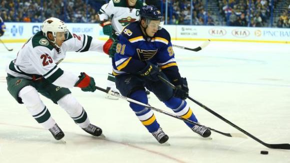 Minnesota Wild vs. St. Louis Blues at Xcel Energy Center