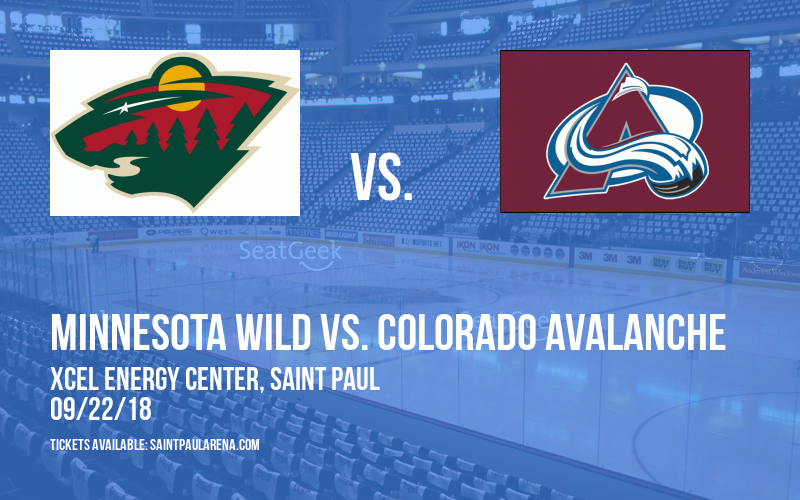 NHL Preseason: Minnesota Wild vs. Colorado Avalanche at Xcel Energy Center