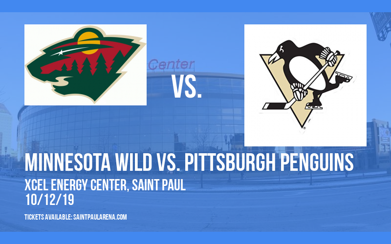 Minnesota Wild vs. Pittsburgh Penguins at Xcel Energy Center