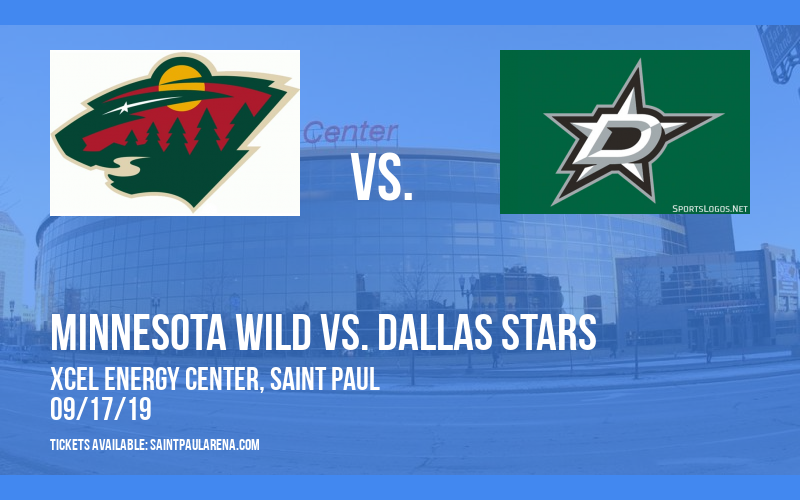 NHL Preseason: Minnesota Wild vs. Dallas Stars at Xcel Energy Center tickets NHL Preseason: Minnesota Wild vs. Dallas Stars at Xcel Energy Center
