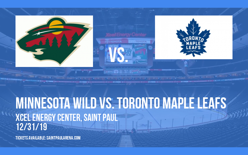 Minnesota Wild vs. Toronto Maple Leafs at Xcel Energy Center tickets Minnesota Wild vs. Toronto Maple Leafs at Xcel Energy Center