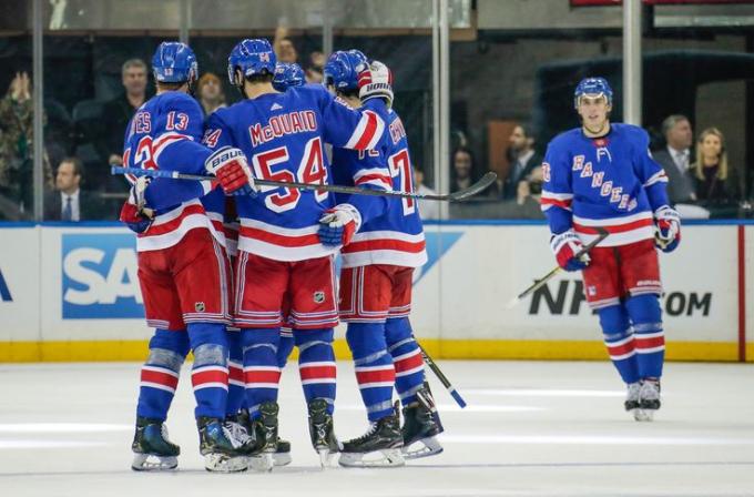 Minnesota Wild vs. New York Rangers at Xcel Energy Center