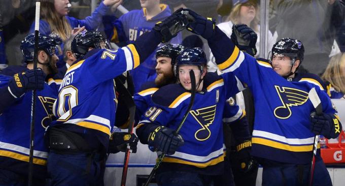 Minnesota Wild vs. St. Louis Blues at Xcel Energy Center