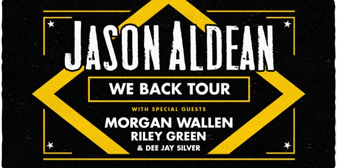 Jason Aldean, Morgan Wallen & Riley Green at Xcel Energy Center