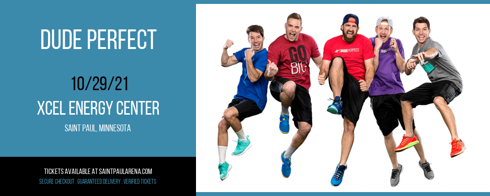 Dude Perfect at Xcel Energy Center tickets Dude Perfect at Xcel Energy Center