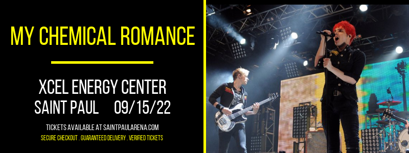 My Chemical Romance at Xcel Energy Center tickets My Chemical Romance at Xcel Energy Center