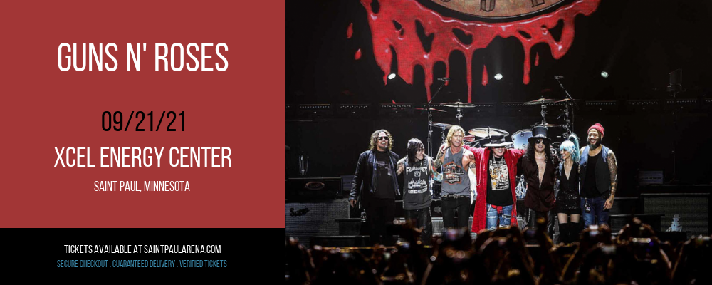 Guns N' Roses at Xcel Energy Center tickets Guns N' Roses at Xcel Energy Center