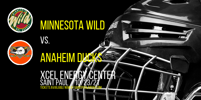 Minnesota Wild vs. Anaheim Ducks at Xcel Energy Center tickets Minnesota Wild vs. Anaheim Ducks at Xcel Energy Center