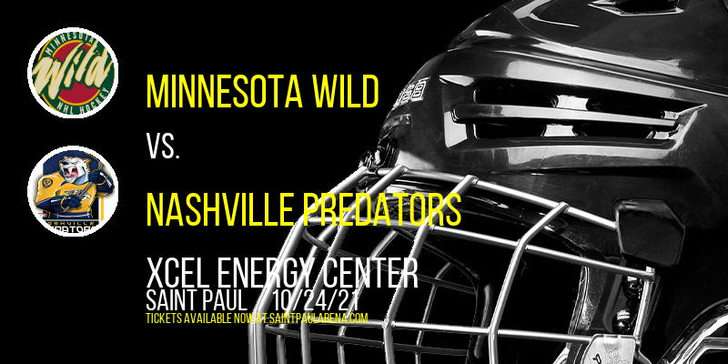 Minnesota Wild vs. Nashville Predators at Xcel Energy Center