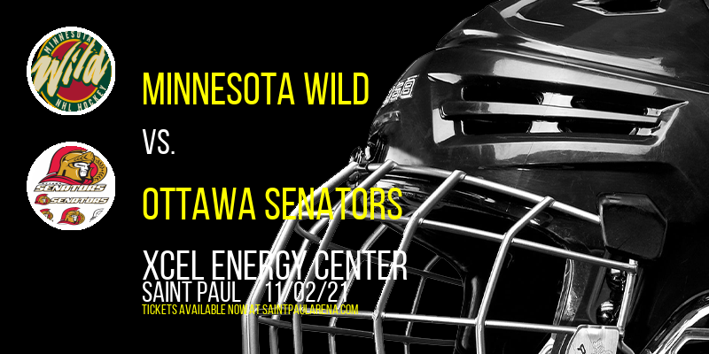 Minnesota Wild vs. Ottawa Senators at Xcel Energy Center tickets Minnesota Wild vs. Ottawa Senators at Xcel Energy Center