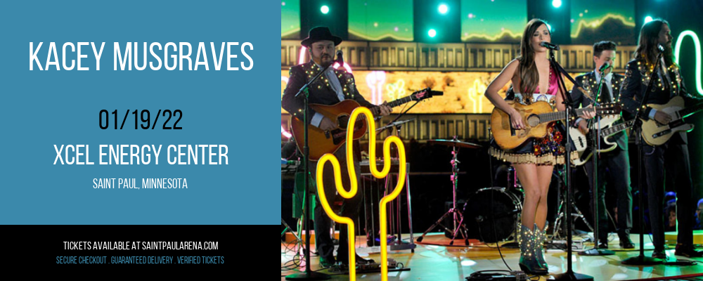 Kacey Musgraves at Xcel Energy Center tickets Kacey Musgraves at Xcel Energy Center