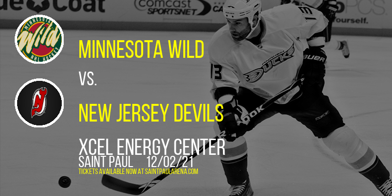 Minnesota Wild vs. New Jersey Devils at Xcel Energy Center tickets Minnesota Wild vs. New Jersey Devils at Xcel Energy Center