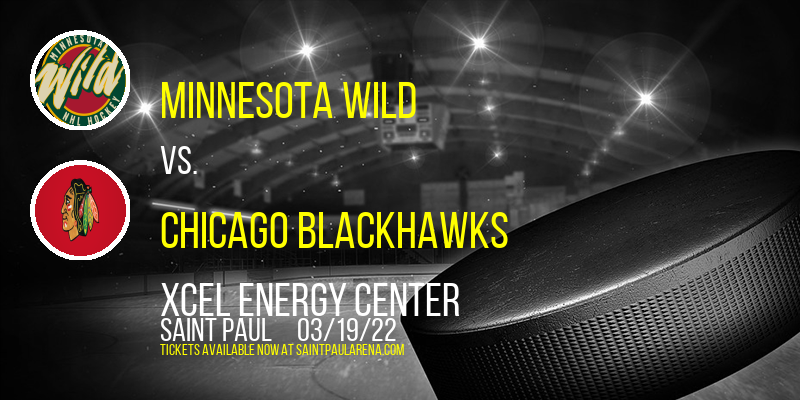 Minnesota Wild vs. Chicago Blackhawks at Xcel Energy Center