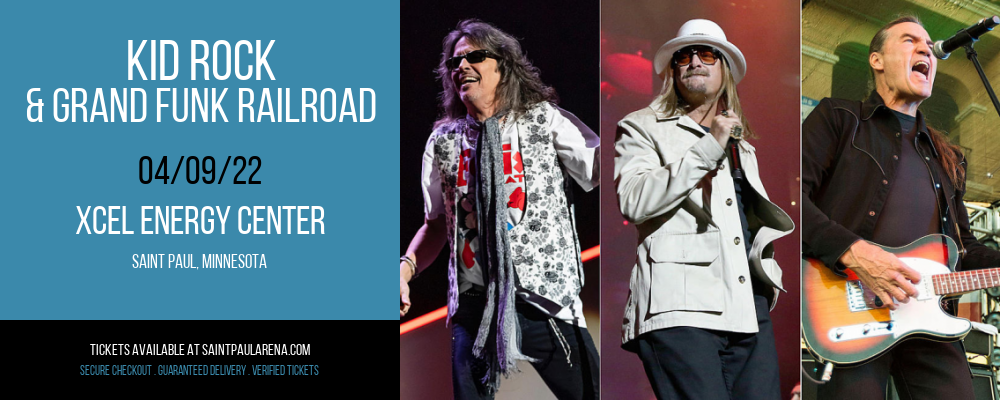 Kid Rock & Grand Funk Railroad at Xcel Energy Center