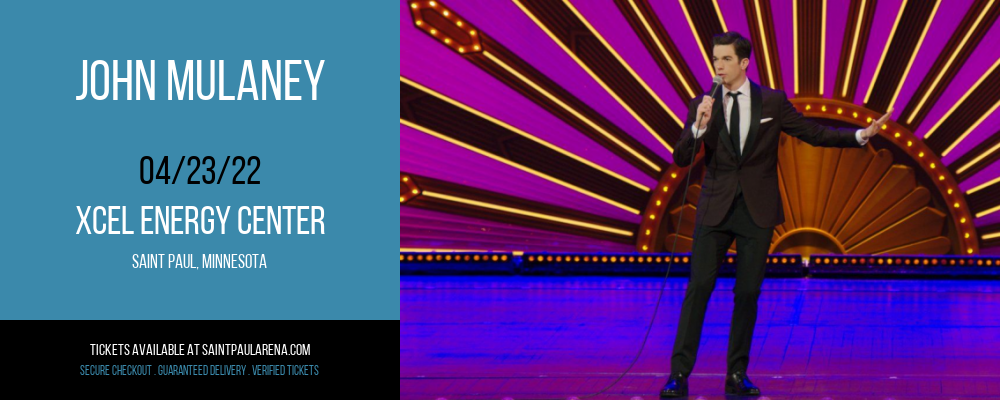 John Mulaney at Xcel Energy Center tickets John Mulaney at Xcel Energy Center