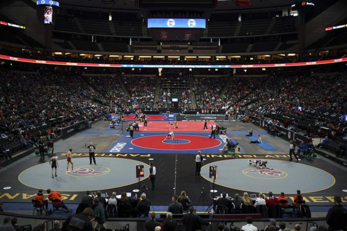 MSHSL State Wrestling Tournament at Xcel Energy Center