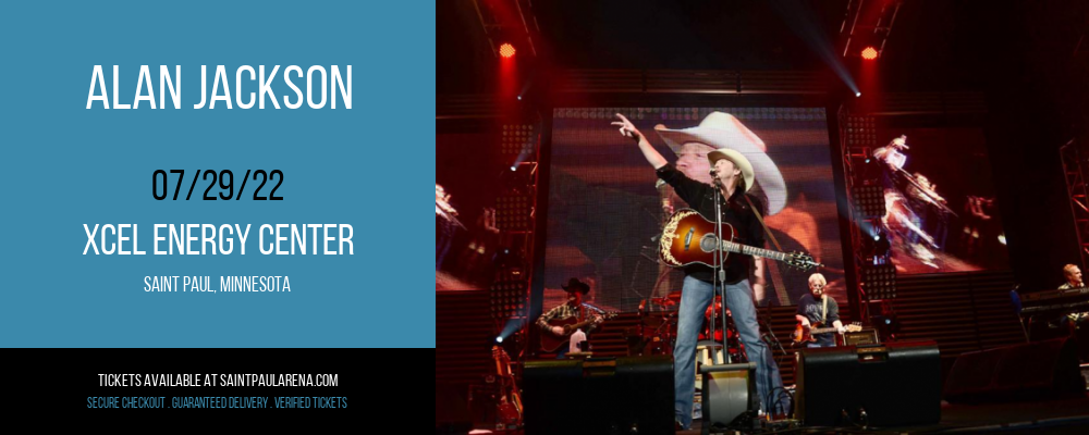 Alan Jackson at Xcel Energy Center tickets Alan Jackson at Xcel Energy Center