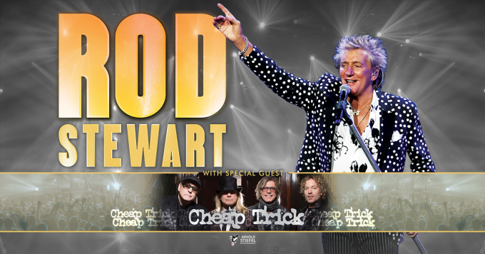 Rod Stewart & Cheap Trick at Xcel Energy Center