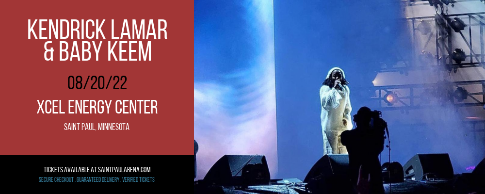 Kendrick Lamar & Baby Keem at Xcel Energy Center tickets Kendrick Lamar & Baby Keem at Xcel Energy Center