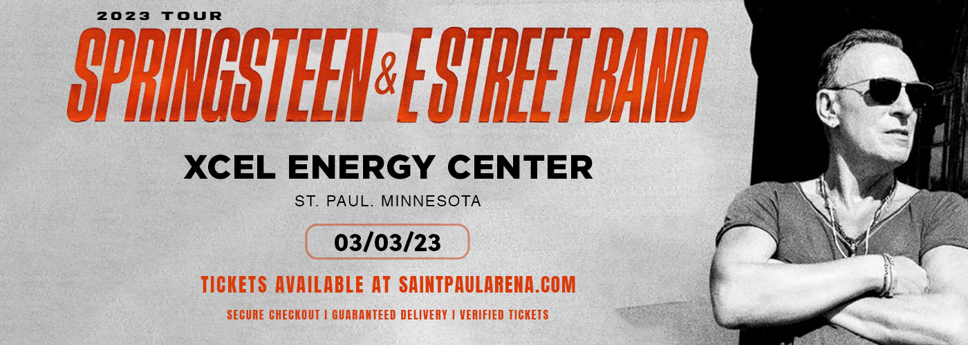 Bruce Springsteen and the E Street Band at Xcel Energy Center tickets Bruce Springsteen and the E Street Band at Xcel Energy Center