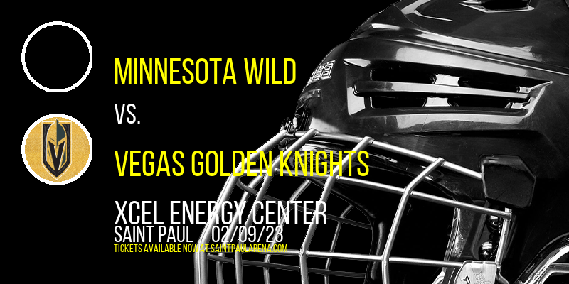 Minnesota Wild vs. Vegas Golden Knights at Xcel Energy Center