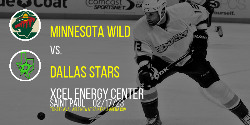 Minnesota Wild vs. Dallas Stars at Xcel Energy Center tickets Minnesota Wild vs. Dallas Stars at Xcel Energy Center