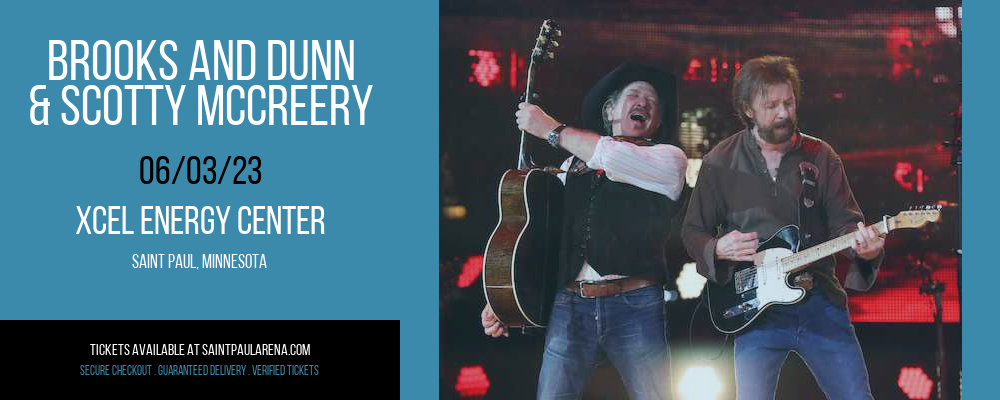 Brooks And Dunn & Scotty McCreery at Xcel Energy Center tickets Brooks And Dunn & Scotty McCreery at Xcel Energy Center