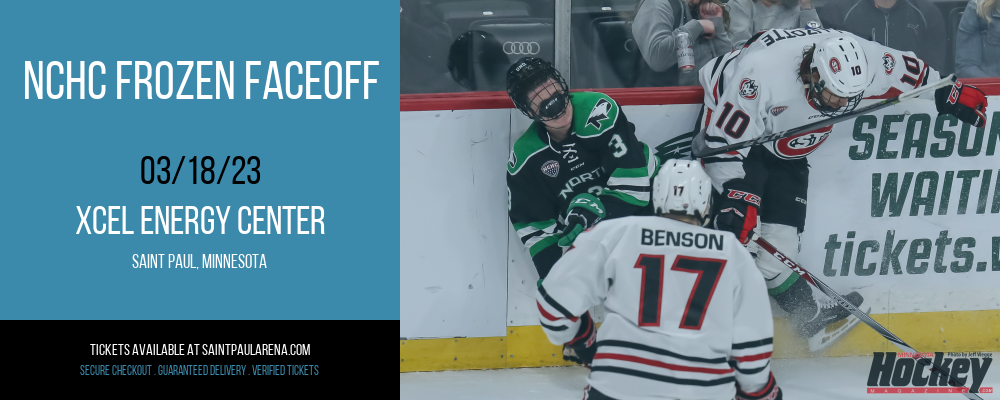 NCHC Frozen Faceoff at Xcel Energy Center tickets NCHC Frozen Faceoff at Xcel Energy Center