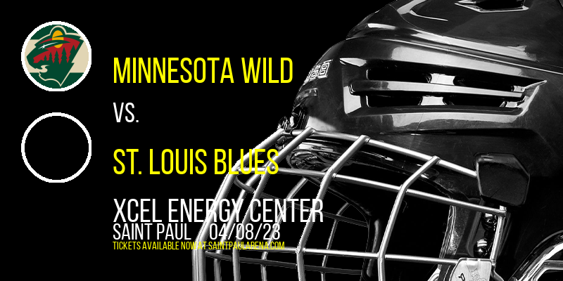 Minnesota Wild vs. St. Louis Blues at Xcel Energy Center tickets Minnesota Wild vs. St. Louis Blues at Xcel Energy Center