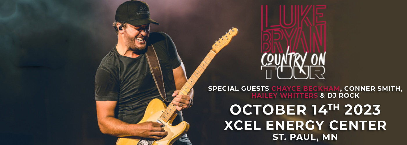 Luke Bryan: Country On Tour with Chayce Beckham, Conner Smith, Hailey Whitters & DJ Rock at Xcel Energy Center