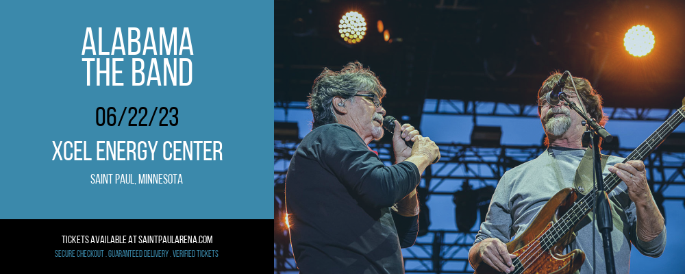 Alabama - The Band at Xcel Energy Center tickets Alabama - The Band at Xcel Energy Center