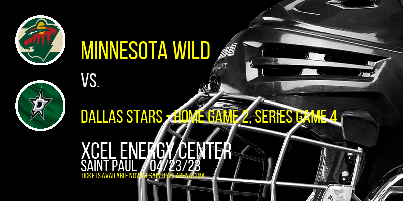 NHL Western Conference First Round: Minnesota Wild vs. TBD at Xcel Energy Center